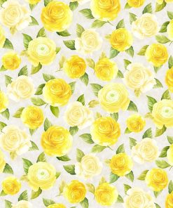 CD2457 Fleur cream - Lemon Bouquet
