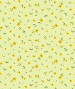 CD2459 Fleur  leaf - Lemon Bouquet