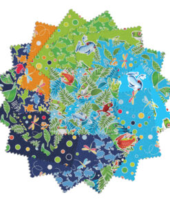 Rainforest Glow charm pack 5 x 5 inch